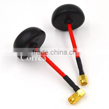 ANT-MA5802 Black/Red Plastic Cover 5.8GHz Circular Polarized Clover Leaf Antenna FPV