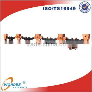 4 Axle Heavy Duty Semi Trailer Spring Suspension