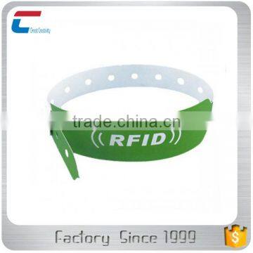 Adjustable RFID PVC Disposable Wristband Smart NFC Bracelet photo-4