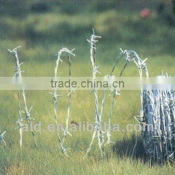 electro galvanized barbed wire anlida wire mesh manufacturer ISO9001