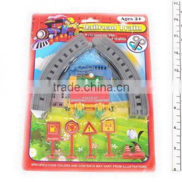 2014 HOT SELLING PLASTIC RAILROAD TRAIN TOYS FOR KIDS