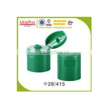 regular PP plastic flip top cap 28/415