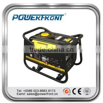 High quality 6.5hp engine recoil start or electric start 2kva portable gasoline generator set