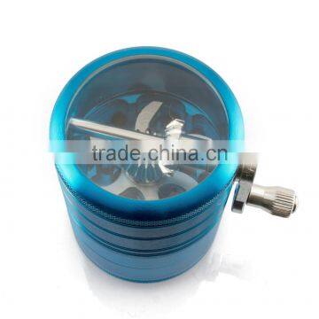 Aluminum gear handle grinder