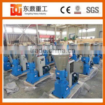 Flat die rubber wood flat die pellet machine/biomass sawudst pellet making machine price