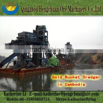 Bucket Wheel Gold Dredging Machine photo-3