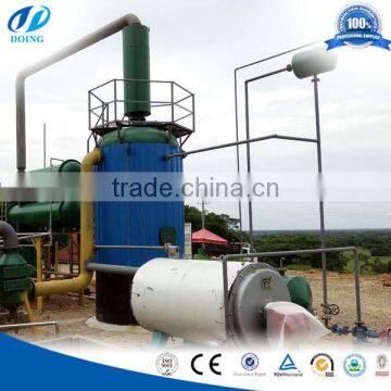 Special Reactor No Pollution waste tyre pyrolysis oil distillation equipment