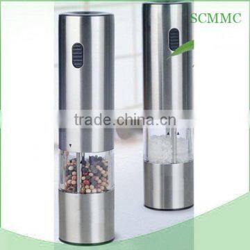 Electric salt and pepper grinder