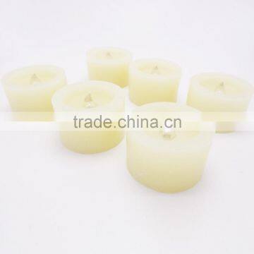 Set of 6 Battery Powered LED Tealight Candles Votive Flameless Candles With Timer Function Unscented Romantic Light for Wedding photo-4