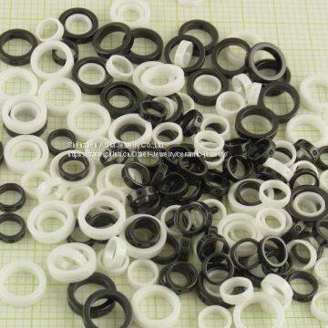 Cubic Zirconia Ceramic Rings Engagement Rings For Wedding photo-5