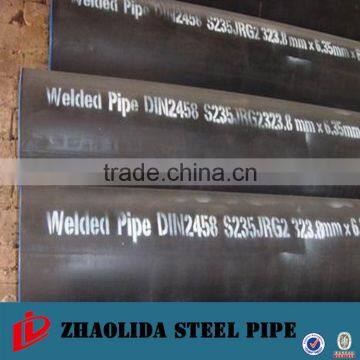 ASTM A53 Erw Welded Round Steel Pipe Welding Mild Black Pipe Carbon Steel Pipe Manufacturer photo-2