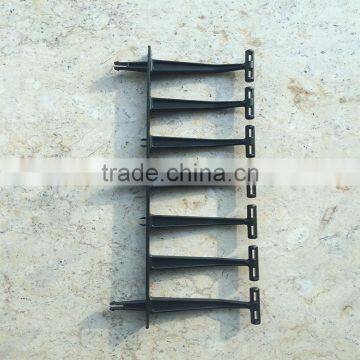ABS Plastic Vertical Cable Manager Ring With Clip Easy Installation photo-4