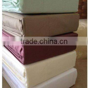 solid color 4pcs microfiber bed sheet set/all size