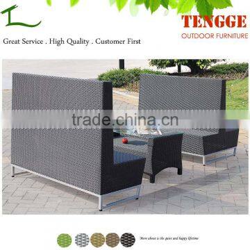 YH-8201 Outdoor Furniture Rattan Bar Table and Chairs
