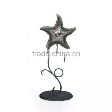 2016 Resin Christmas Star Shaped Ornaments With Metal Shelf photo-5