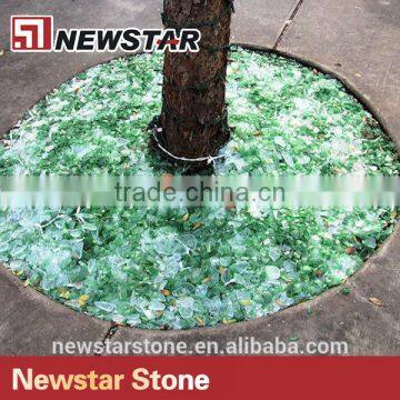 Outdoor decorative garden landscape glass granule