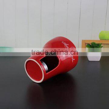 Ceramic Tealight Mini Milk Cheese Fondue Cup Set, Chocolate Fondue photo-4