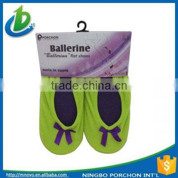 Trade Asserance Soft Foldable Bondage Ballet Heels photo-3