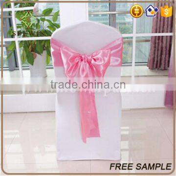 Cheap Satin Chair Sashes for Wedding Deco photo-5