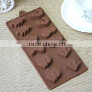 Chocolate Ice Cube Tray Decorate Cake Pop Out Silicone Mould