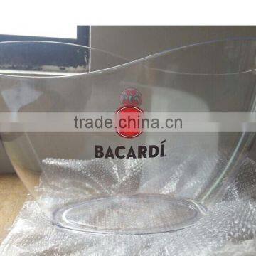 Clear Plastic Ice Bucket For Wine Cooler photo-6