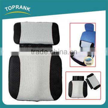 New design 3d gridding cloth adult therapeutic car seat cushion