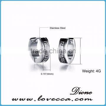 Stainless Steel Earrings Jewelry Wholesale Hoop Earring Silver photo-6