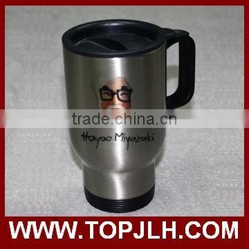 Sublimation Custom Photo Printing Auto Car Metal Travel Cups photo-6