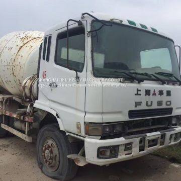 8cbm used Second hand fuso mixer truck