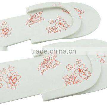 Wholesale Inventory EVA3MM Herringbone Slippers Hotel Disposable Slippers photo-3