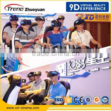 High Quality Amusement Park Equipment 9D VR Shopping Mall Simulator for New Year photo-6