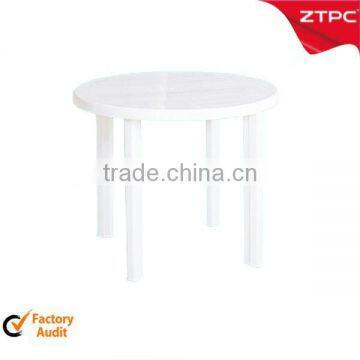 Plastic round table