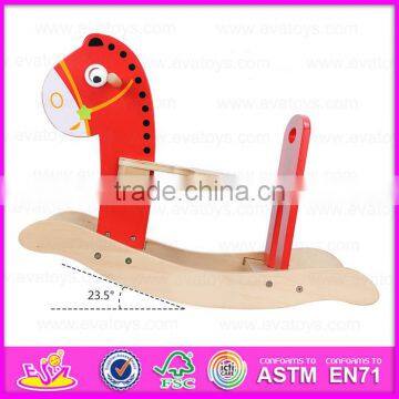 2015 Kids Toy Wooden Rocking Horse,Safe Wooden Animals Traditional Rocking Horse,Swing Children Wooden Rocking Horse Toy W16D059 photo-3