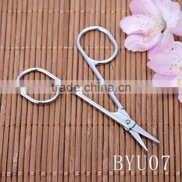 BYU07 Multi-use Eyebrow Shaping Stainless Steel Women Makeup Scissor Beauty Tool photo-4