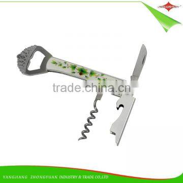 ZY-K1065 hot sell new design wine bottle corkscrew wine opener