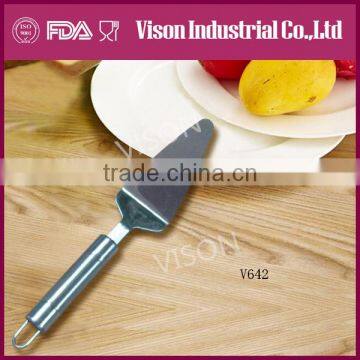 2016 Professional Shinning Electroplating Handle Stainless Small Metal Spatula(V644) photo-3