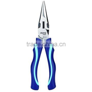 2015 forged CR-NI polishing long nose pliers 8"