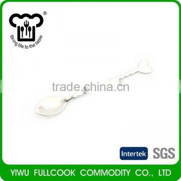 Factory supply custom design delicate long handle spork