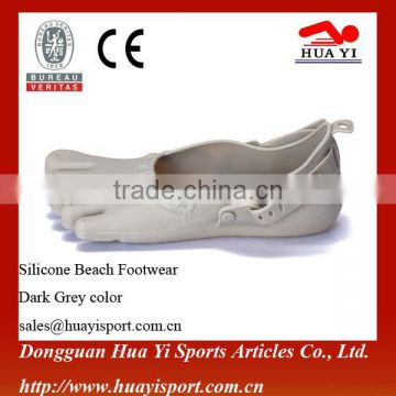 New design silicone custom color beach footwears