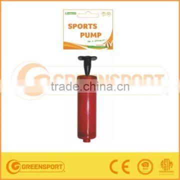 soccer accessories hand pump/platisc pump/convinient