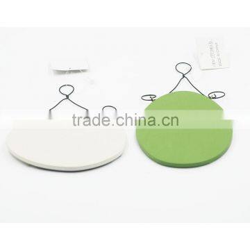 Spring Colorful Wood Easter Bunny Button Pet Memorial Plaques photo-2