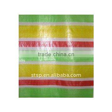 2 layers lamination stripe tarpaulin cover