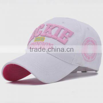 Factory price! high quality letters embroidered baseball hat