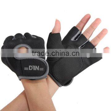 Custom Weight Lifting Gloves With Embroidery / Silicon Printing / Half Finger / Cheap photo-5