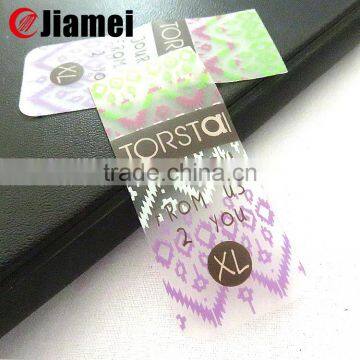 High quality cheap wholesale clothing tags tyvek printing label