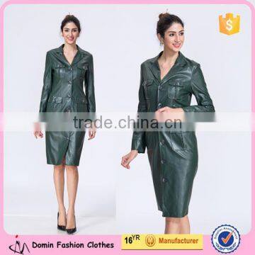 New Fashion Clothing Manufacturers Premium Women Leather Jacket