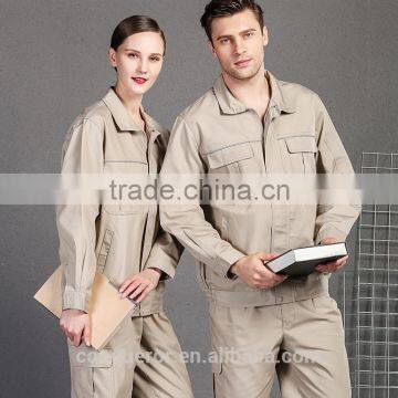 high quality 100% cotton/cotton poly blended worker uniform