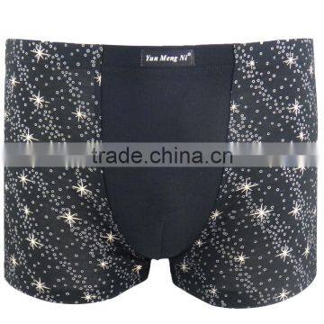 Pretty Printing Men Shorts Bamboo Fiber Material Underwear Sexy Men Boxers photo-4