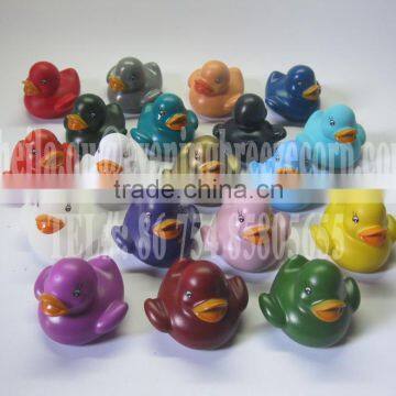 Wholesale 8cm Promotional Plastic Duck, Promotional Rubber Ducky With Logo Imprint, Floating Promotional Vinyl Duck photo-2