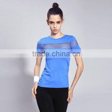 Women's Sports Quick Drying Short Sleeved Shirt photo-3